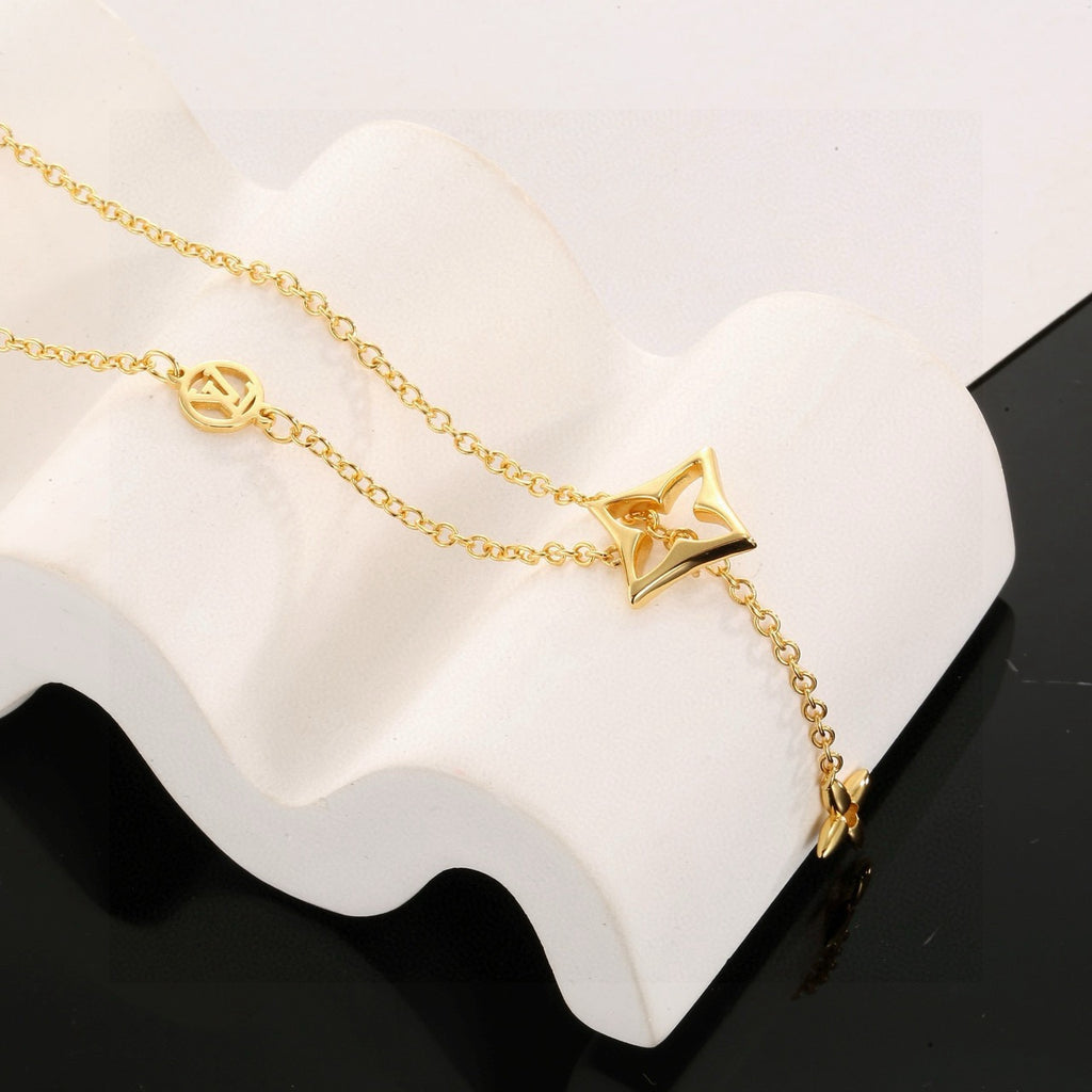 Louis Vuitton Iconic Clover Flower Monogram Necklace - album image 5