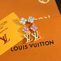Louis Vuitton LV Letter Stud Earrings - album image 1