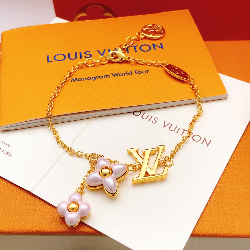 Louis Vuitton Pink Flower Bracelet - album image 1