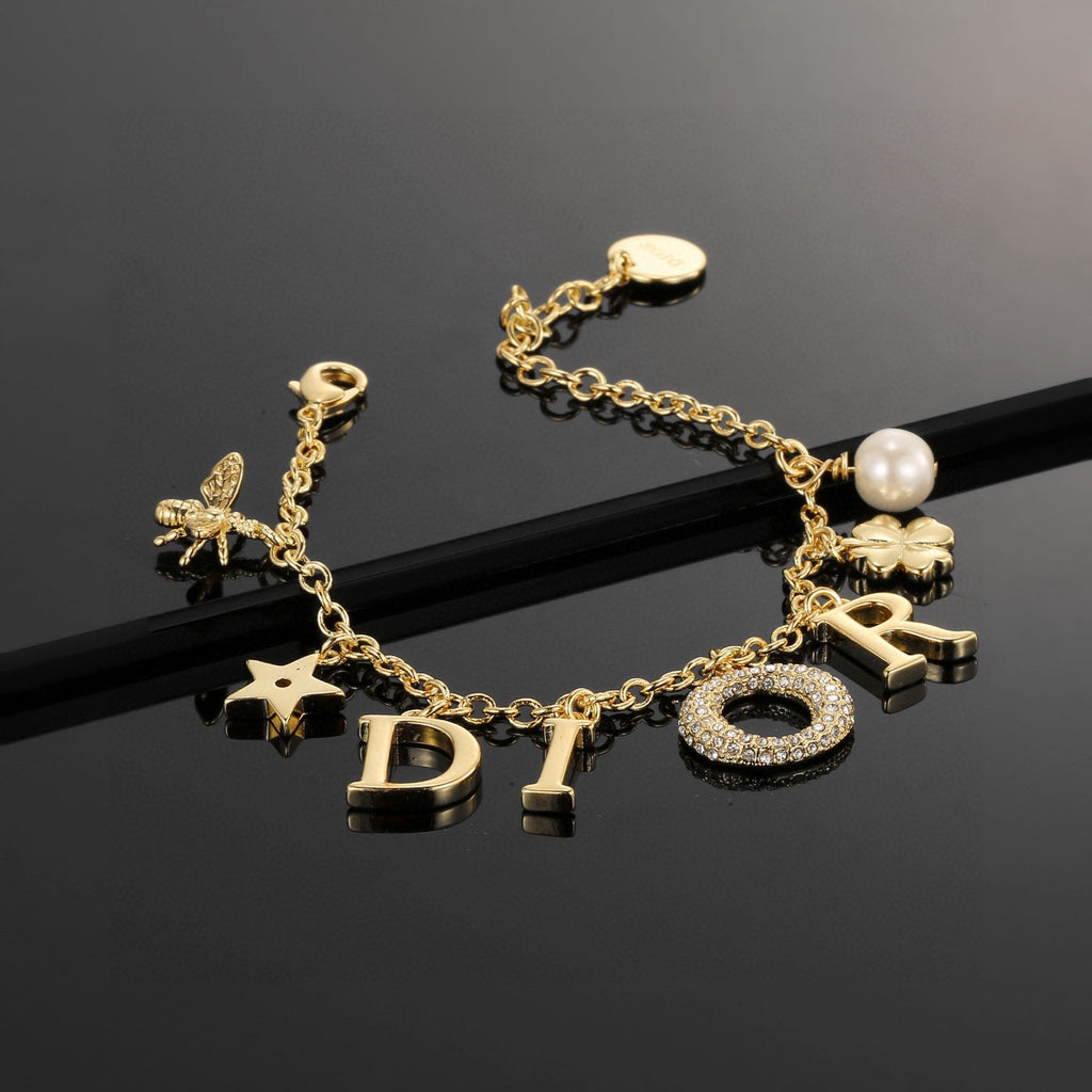 Dior Dangling Letter Chain Bracelet - product image 2