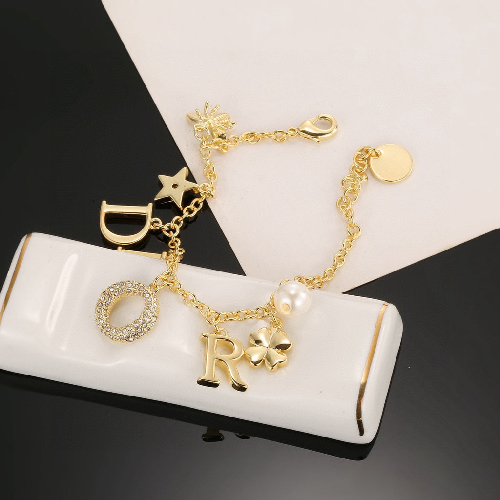 Dior Dangling Letter Chain Bracelet - product image 4