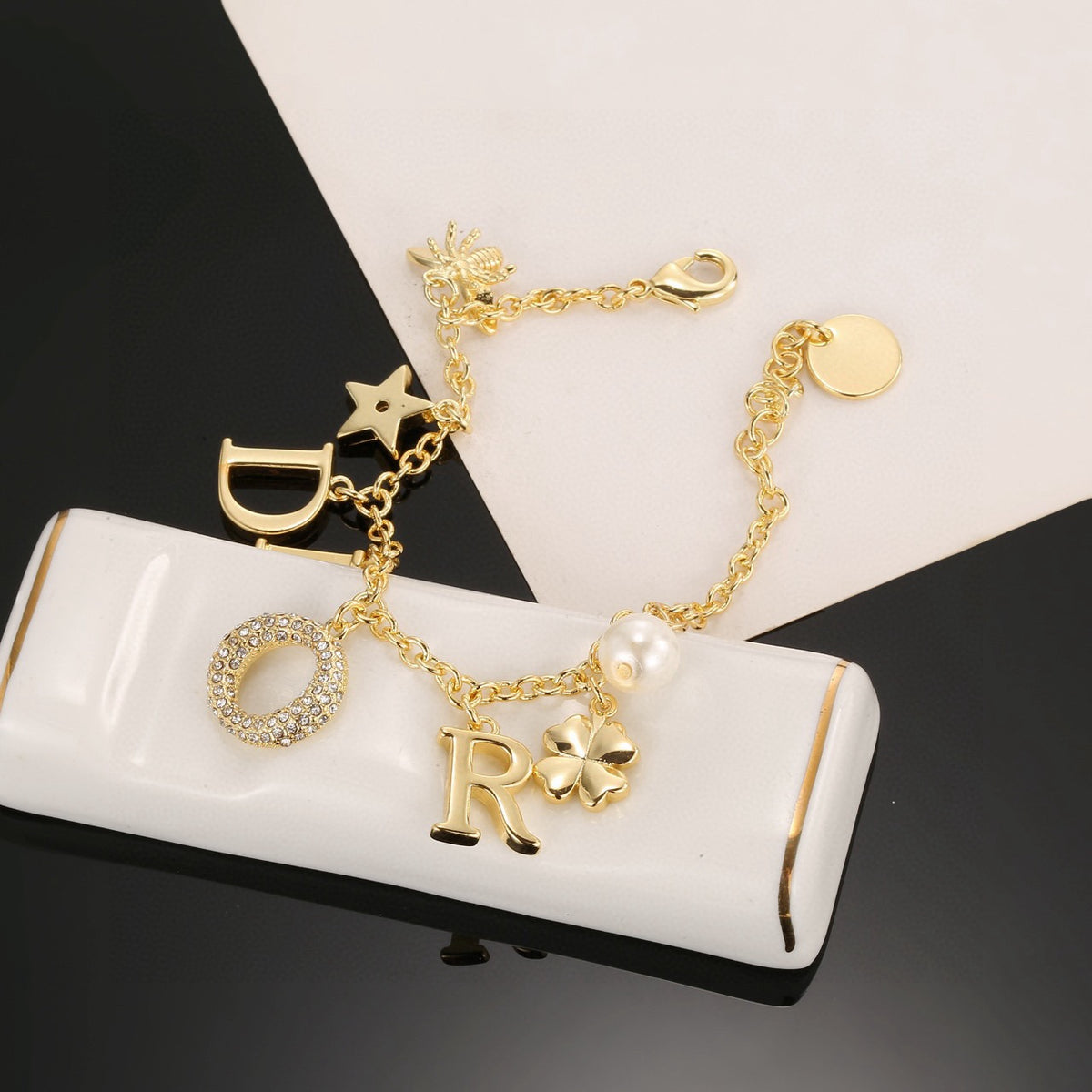 Dior Dangling Letter Chain Bracelet - product image 4