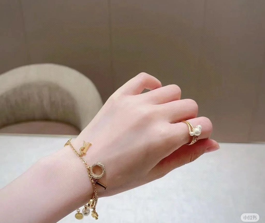 Dior Dangling Letter Chain Bracelet - product image 5