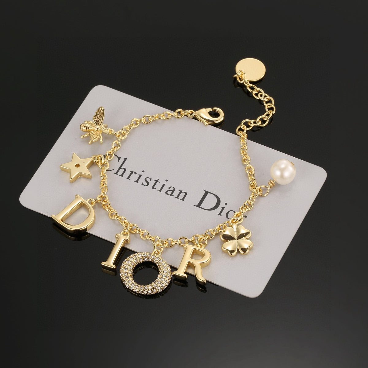 Dior Dangling Letter Chain Bracelet - product image 8