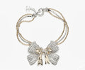 Chanel Bow Butterfly Chain Necklace - album image 1