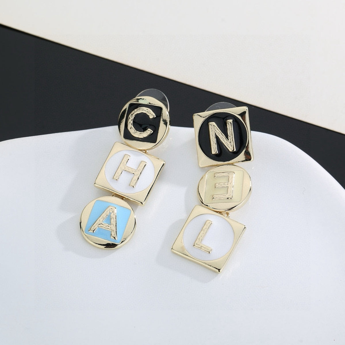 Chanel Letter Earrings - album image 3