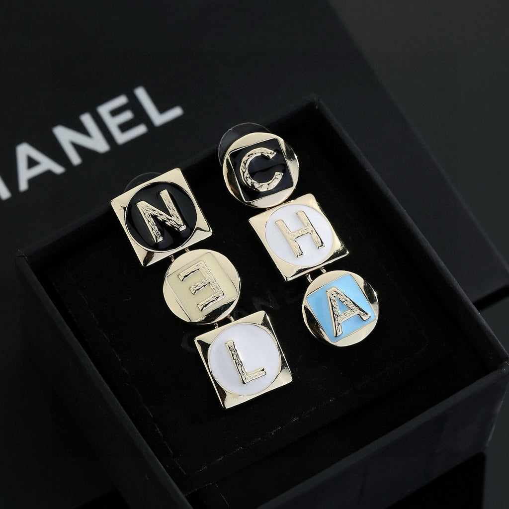 Chanel Letter Earrings - album image 2