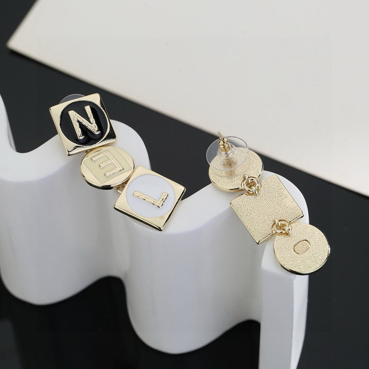 Chanel Letter Earrings - album image 5