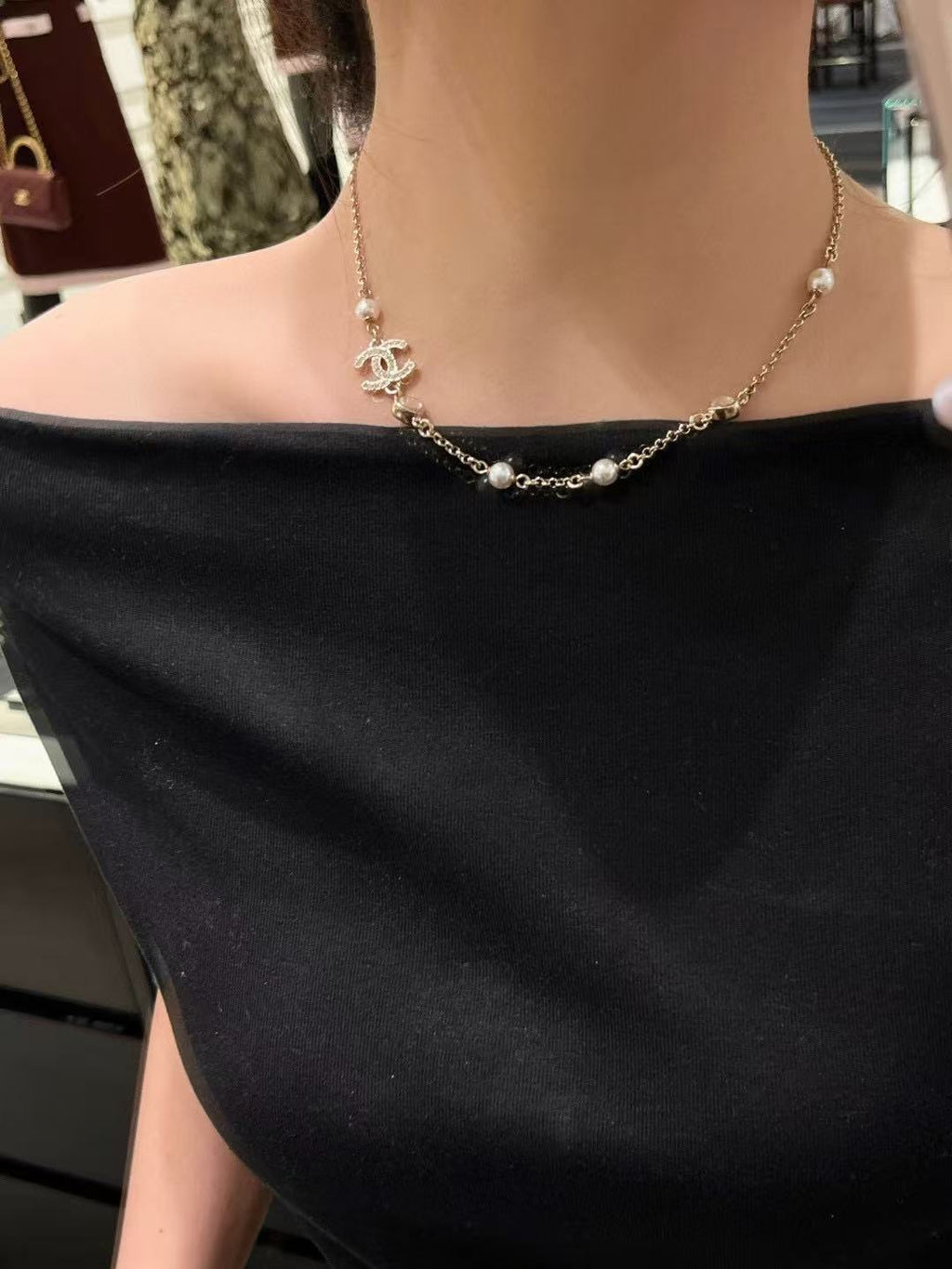 Chanel Interlocking C Necklace - album image 6