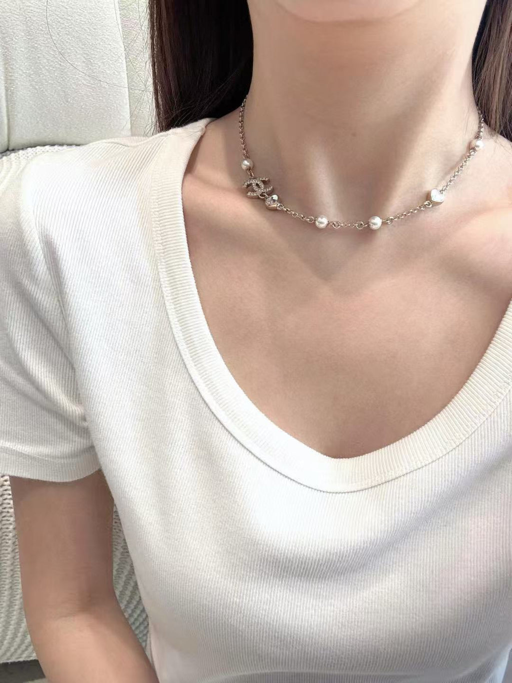 Chanel Interlocking C Necklace - album image 3