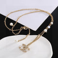 Chanel Interlocking C Pearl Necklace - album image 1