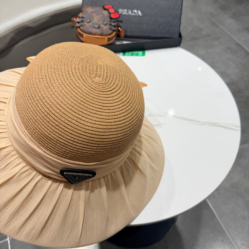 Prada Woven Bucket Hat - image 7