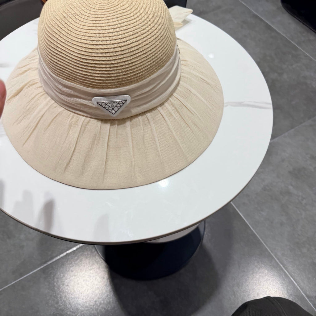 Prada Woven Bucket Hat - image 3
