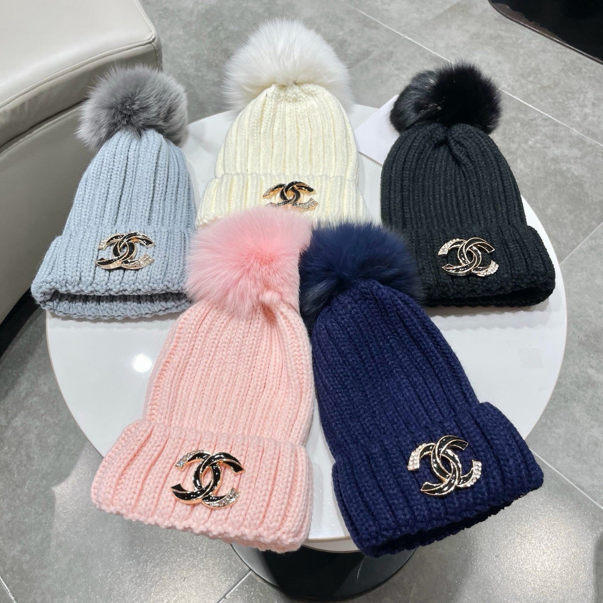 Chanel Knit Beanie - image 5