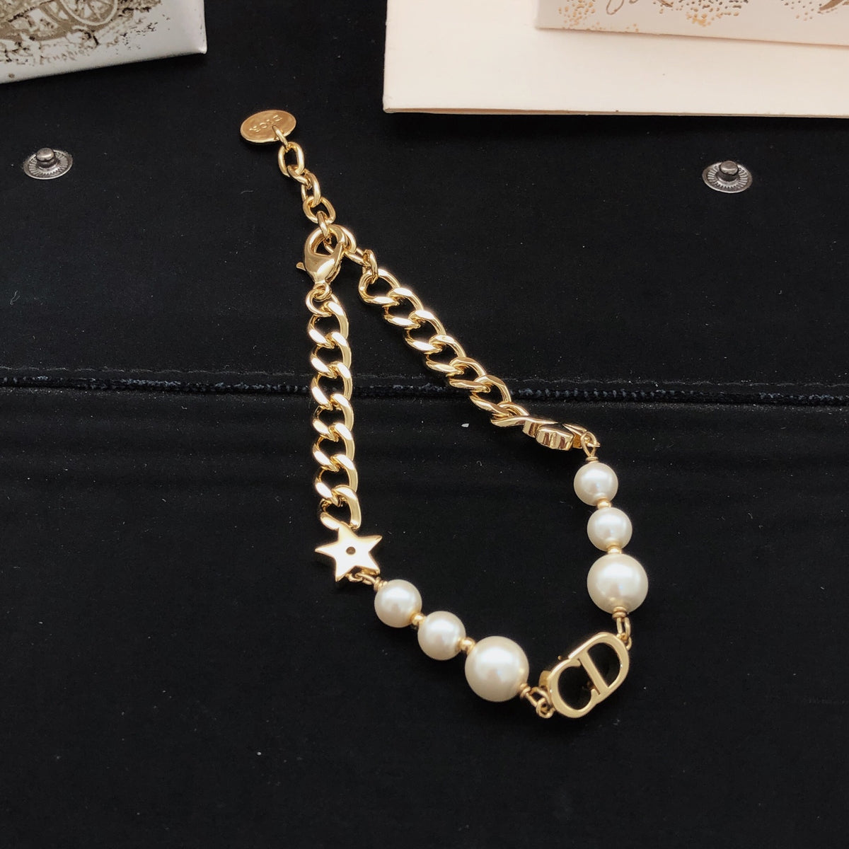 Dior CD Star Pearl-Look Bracelet - product image 2