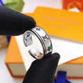 Louis Vuitton Silver-Tone Polished Ring - album image 1