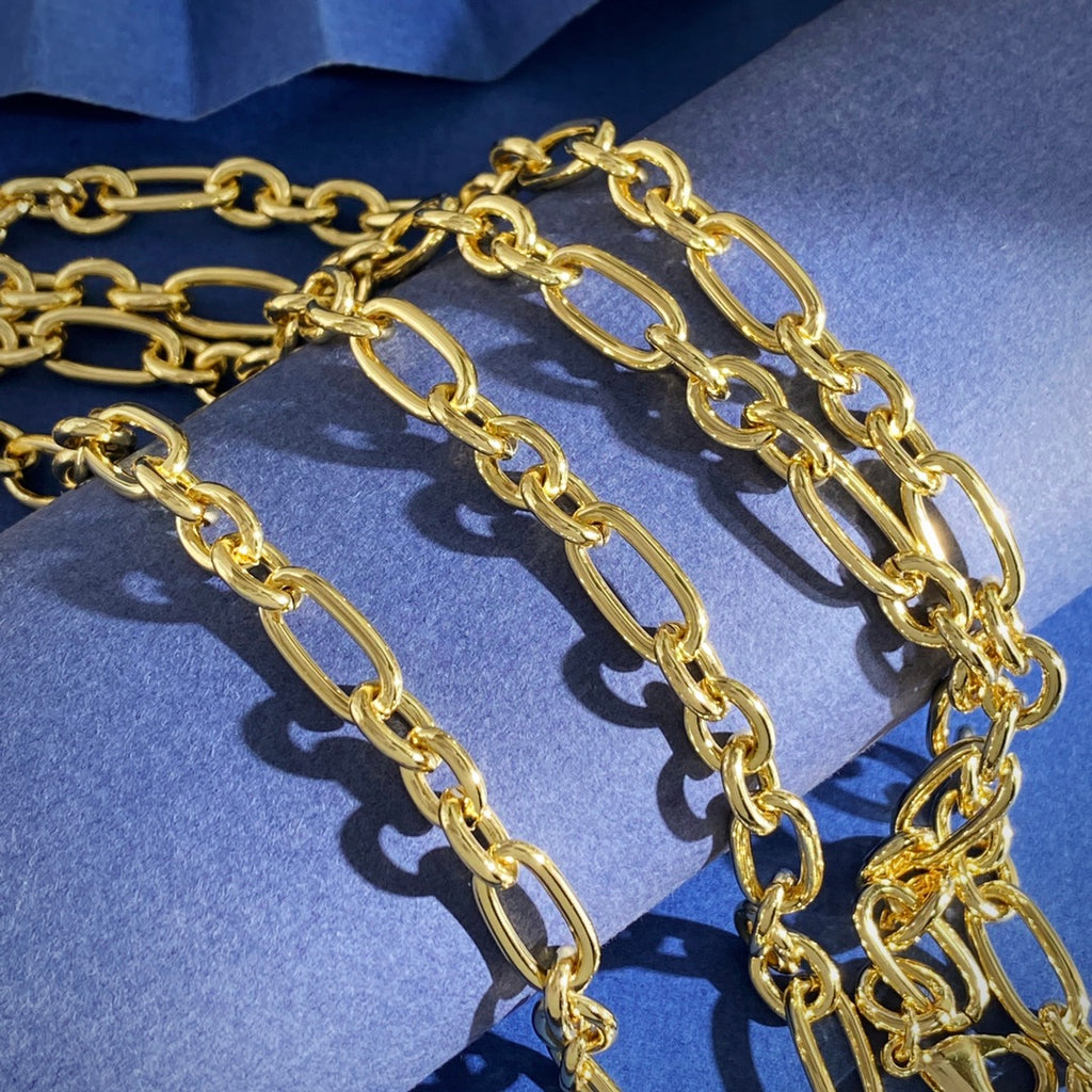 Gucci Gold-Tone Pendant Polished Chain Long Necklace - album image 7