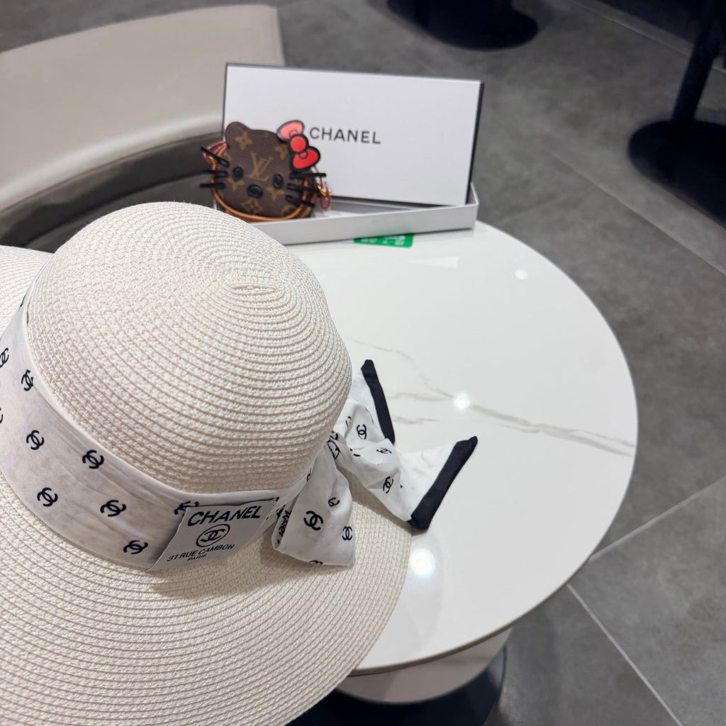 Chanel Wide Brim Hat - image 6