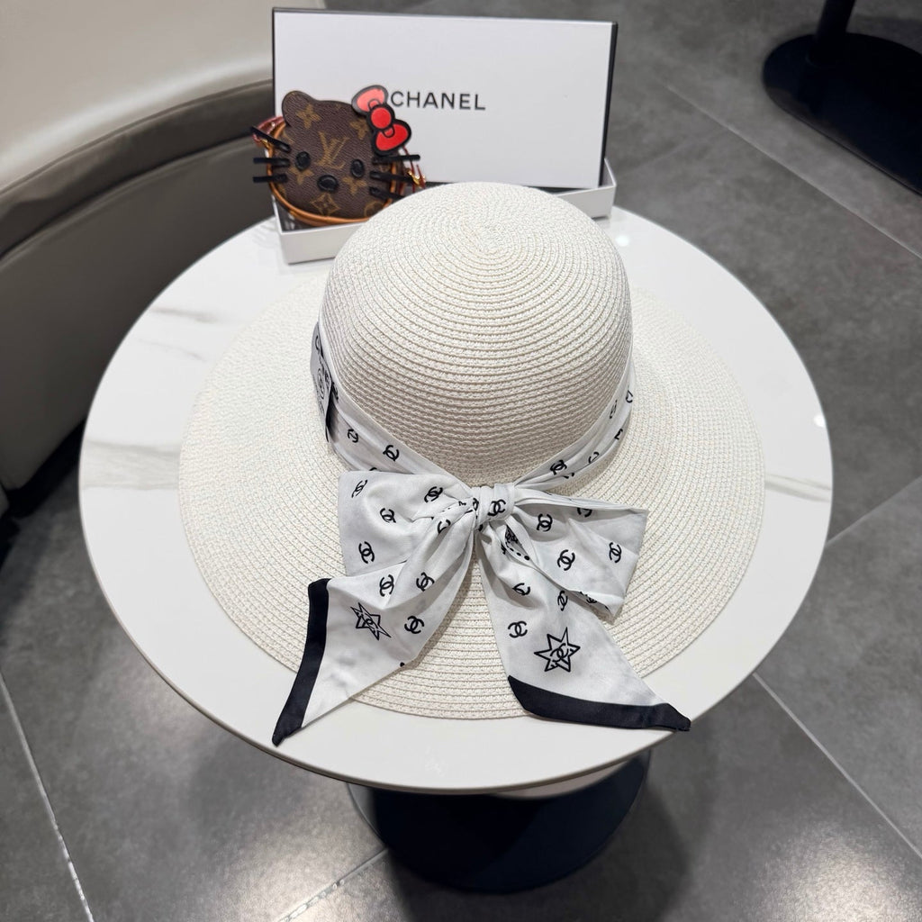 Chanel Wide Brim Hat - image 2
