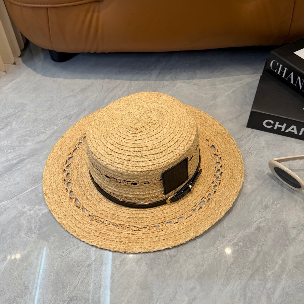 Loewe Open Knit Wide Brim Hat - image 6
