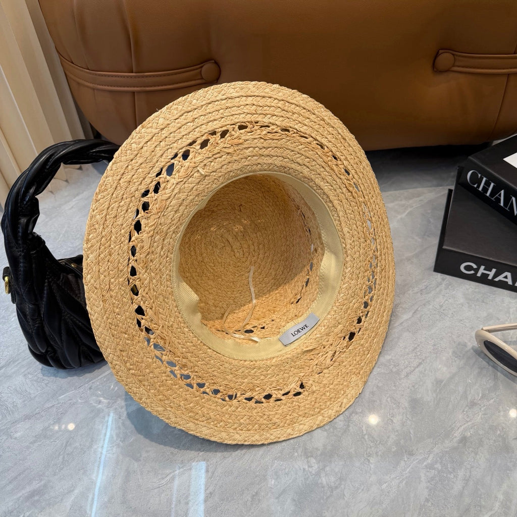Loewe Open Knit Wide Brim Hat - image 4