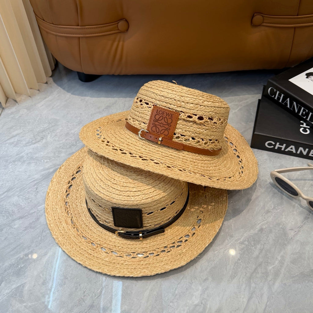 Loewe Open Knit Wide Brim Hat - image 8