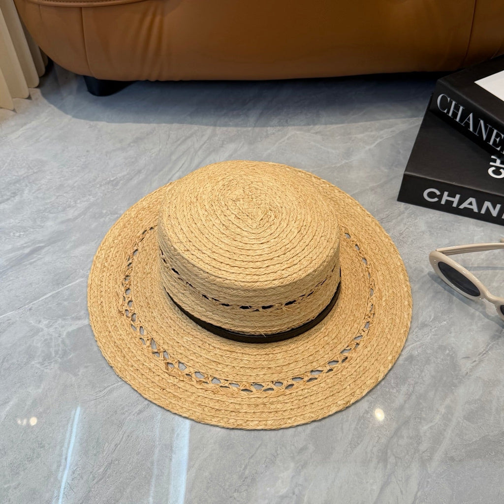 Loewe Open Knit Wide Brim Hat - image 3