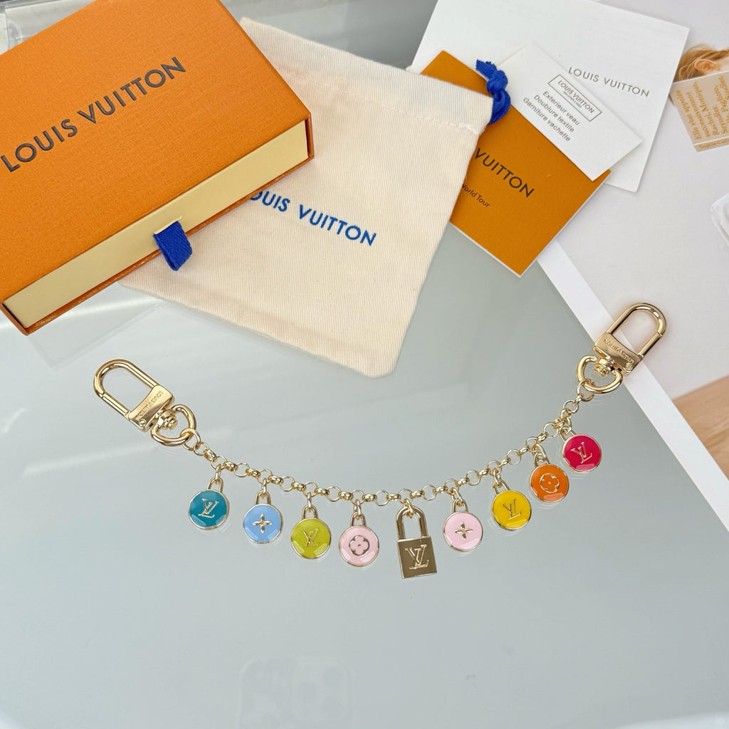 Louis Vuitton Spring Street Flower Monogram LV Letter Keychain - album image 2