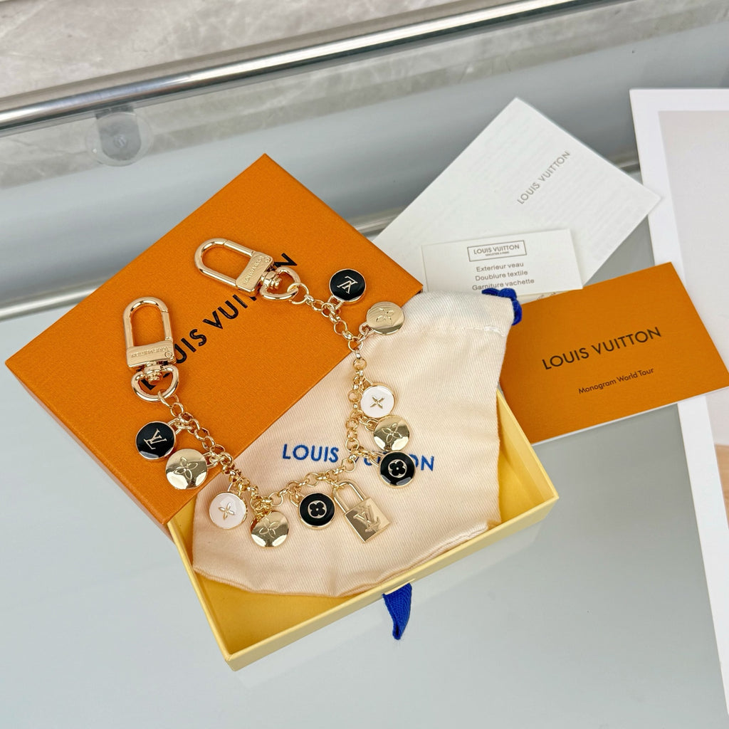 Louis Vuitton Spring Street Flower Monogram LV Letter Keychain - album image 1