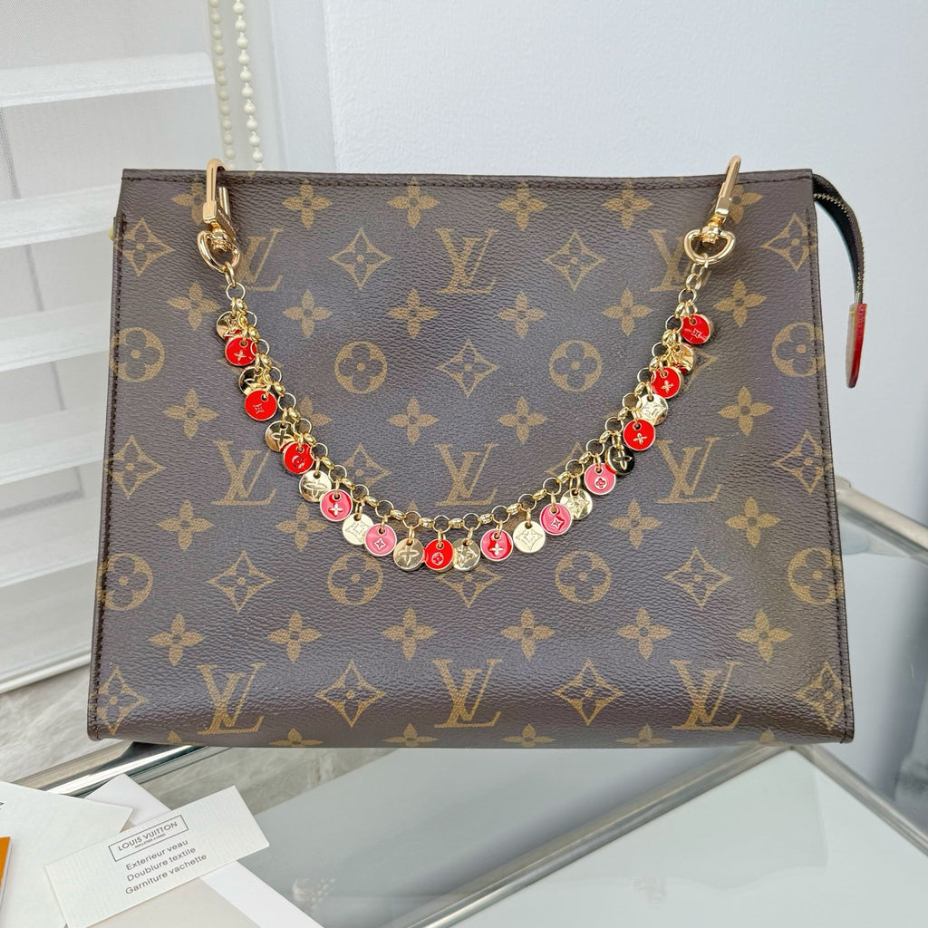 Louis Vuitton Spring Street Flower Monogram LV Letter Long Keychain - album image 7