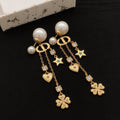 Dior Pearl-Look Lucky Charm Chain Earrings - product image 1