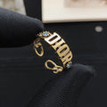Dior Open Letter Band Ring - product image 1