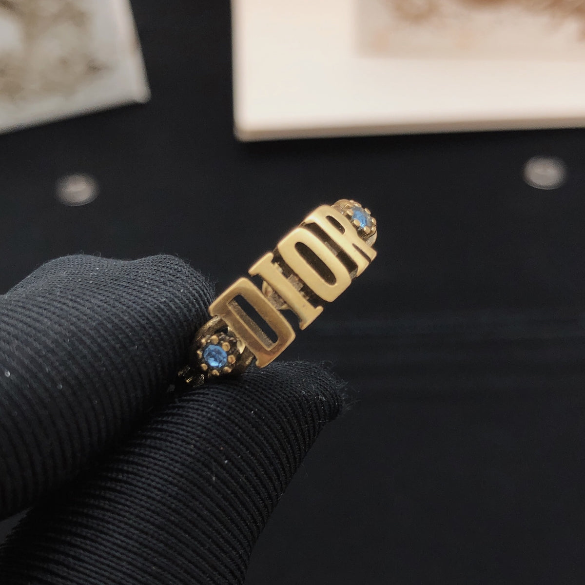Dior Open Letter Band Ring - product image 2