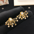 Dior Starburst Fan Earrings - product image 1