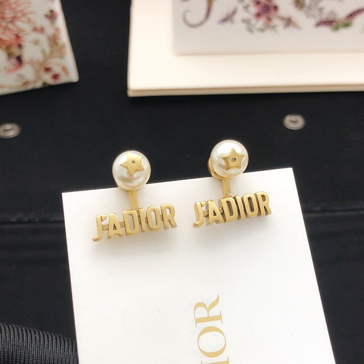 Dior J'Adior Pearl-Look Stud Earrings - product image 2