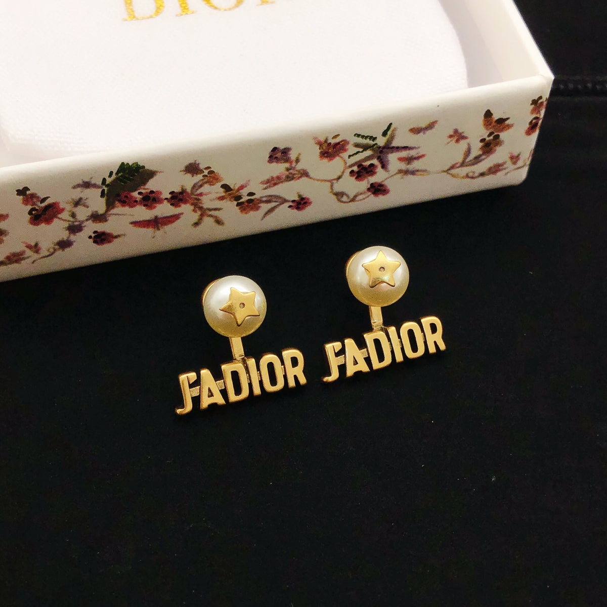 Dior J'Adior Pearl-Look Stud Earrings - product image 3