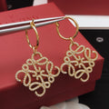 Loewe Anagram Hoop Drop Earrings - product image 1