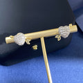 Swarovski Crystal Heart-and-Arrow Stud Earrings - album image 1