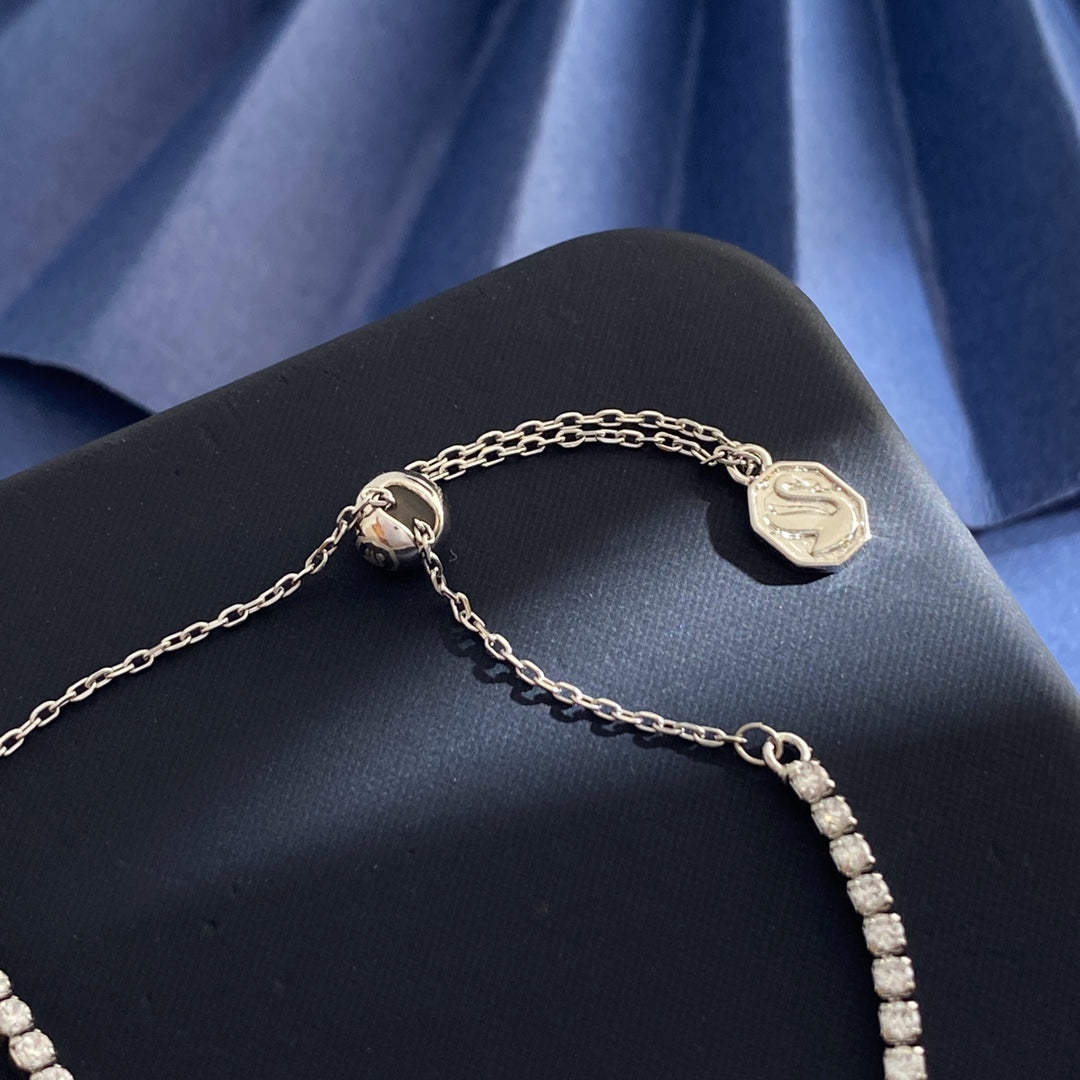 Swarovski Crystal Heart-and-Arrow Slider Bracelet - album image 6