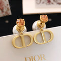 Dior Amber Front CD Tribales Earrings - product image 1