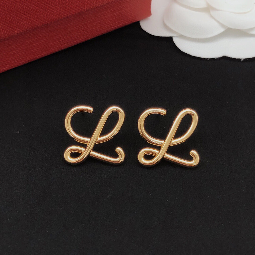 Loewe Script L Stud Earrings - product image 8