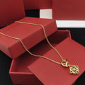 Loewe Open Anagram Fine-Chain Necklace - product image 1