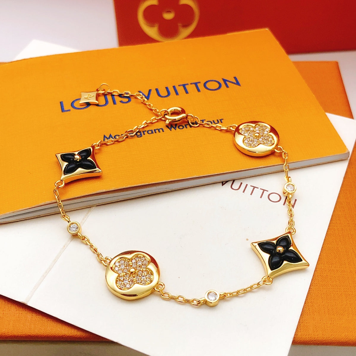 Louis Vuitton Black Mother-of-Pearl Bracelet - album image 1