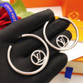 Louis Vuitton Circular Polished Earrings - album image 1