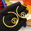 Louis Vuitton Circular Polished Earrings - album image 1