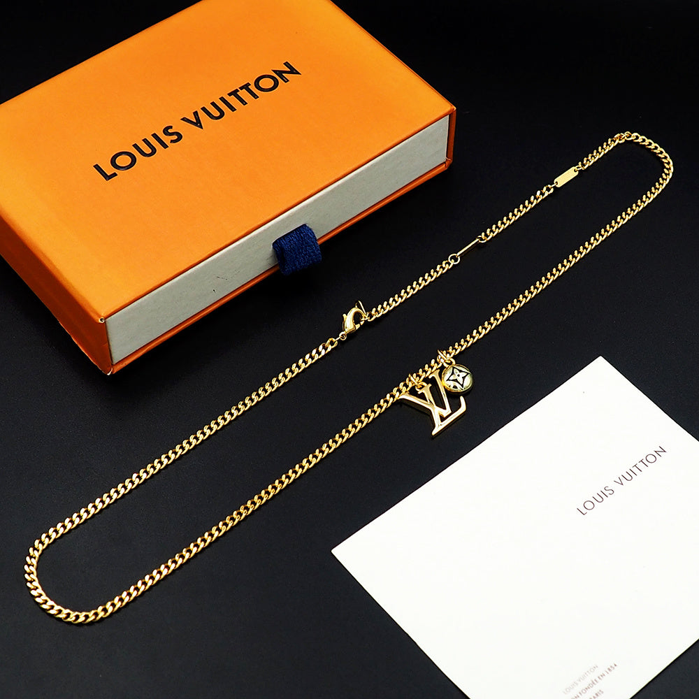 Louis Vuitton Flower Pendant Necklace in Three Finishes - album image 5