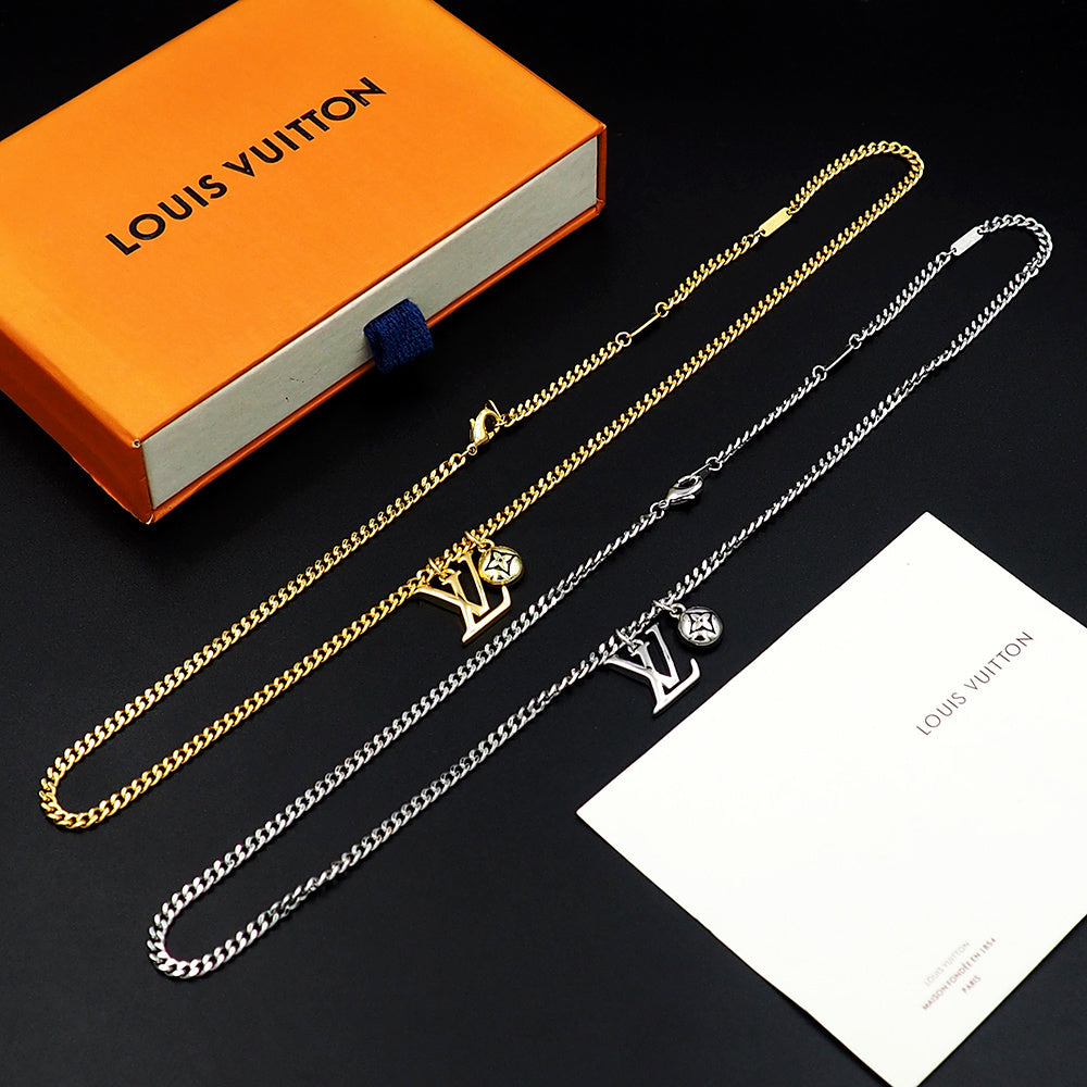 Louis Vuitton Flower Pendant Necklace in Three Finishes - album image 2