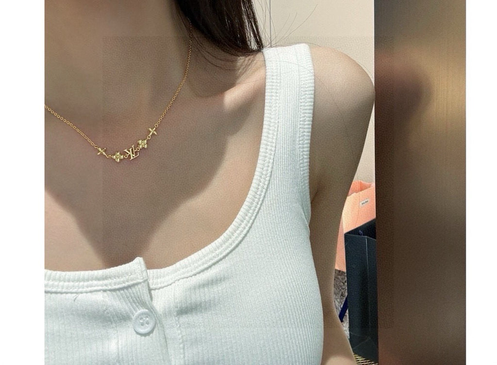 Louis Vuitton LV Letter Necklace - album image 3