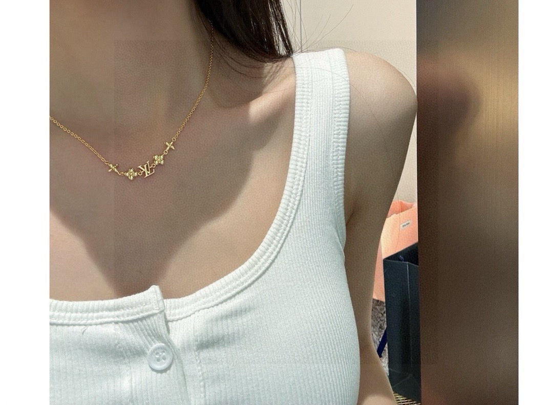 Louis Vuitton LV Letter Necklace - album image 3