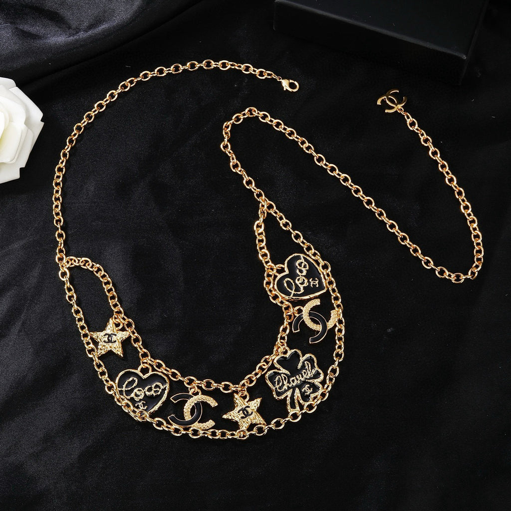 Chanel Gold-Tone Layered CC Chain Belt - album image 7